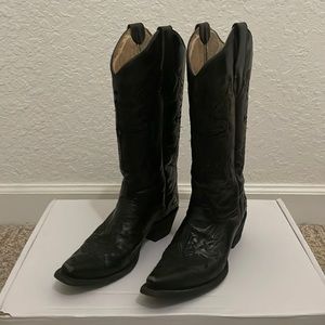 Circle G Filigree Cowgirl Boots